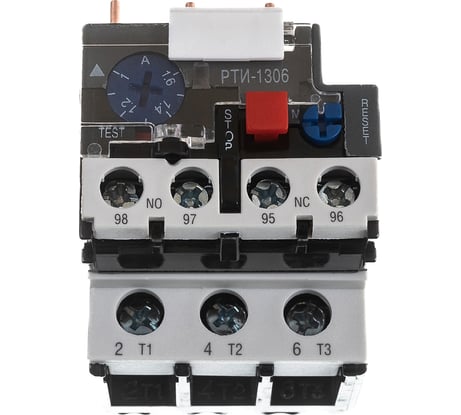 Электротепловое реле IEK РТИ, 1306, 1-1.6А, ИЭК DRT10-0001-D016