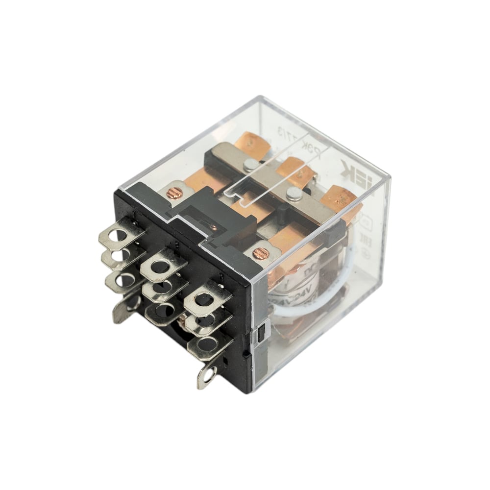 Промежуточное реле IEK, РЭК, 77-3, 10А, 24В, DC, ИЭК RRP10-3-10-024D ...