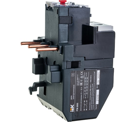 Тепловое реле IEK, РТИ, 3353, 23-32А, ИЭК DRT30-0023-0032