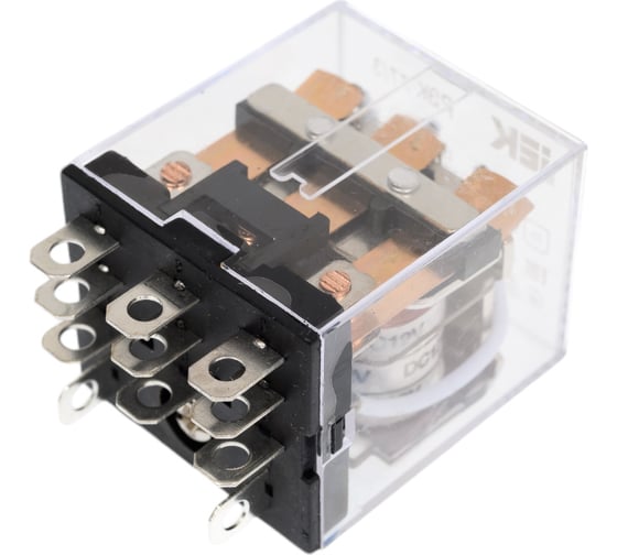 Промежуточное реле IEK, 12В, 3пк, 10А, РЭК77/3, без розетки RRP10-3-10-012D