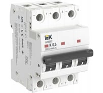 Автоматический выключатль IEK ARMAT M06N-DC 3P K 0,5А AR-M06N-3-K0D5DC