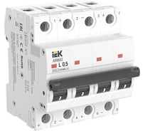 Автоматический выключатель IEK ARMAT M06N-DC 4P L 0,5А AR-M06N-4-L0D5DC