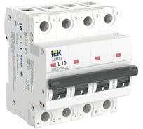 Автоматический выключатель IEK ARMAT M06N-DC 4P L 10А AR-M06N-4-L010DC