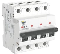 Автоматический выключатель IEK ARMAT M06N-DC 4P L 5А AR-M06N-4-L005DC