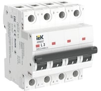 Автоматический выключатель IEK ARMAT M06N-DC 4P L 3А AR-M06N-4-L003DC