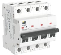 Автоматический выключатель IEK ARMAT M06N-DC 4P L 1А AR-M06N-4-L001DC