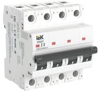 Автоматический выключатель IEK ARMAT M06N-DC 4P Z 2А AR-M06N-4-Z002DC