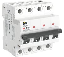 Автоматический выключатель IEK ARMAT M06N-DC 4P Z 25А AR-M06N-4-Z025DC