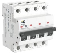 Автоматический выключатель IEK ARMAT M06N-DC 4P Z 13А AR-M06N-4-Z013DC