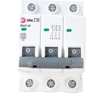 Автоматический выключатель ЭРА ВА47-29 3P 10А кривая C Б0031939