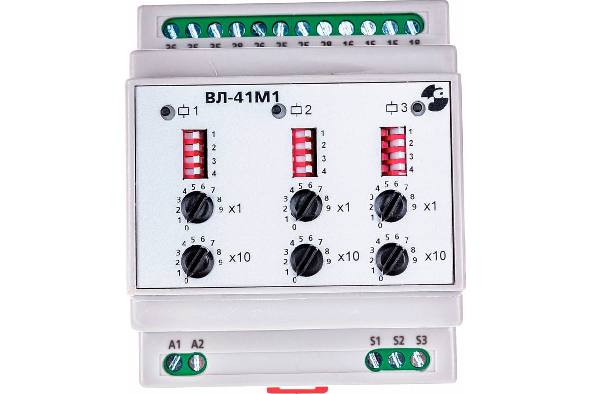 Реле напряжения трехканальное