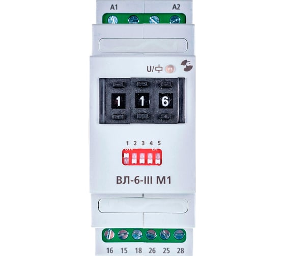 Реле времени Реле и Автоматика, ВЛ-6-III M1 0,1с-999ч, 24-220В 50Гц, пост A8222-34126114