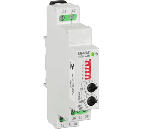 Реле времени Реле и Автоматика, ВЛ-46М1 0,1с-99ч, 24-220В, 50Гц, пост. A8223-76911250