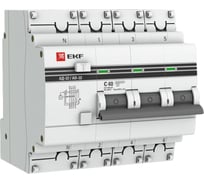 Дифференциальный автомат EKF АД-32 3P+N 40А/100мА 4,5кА PROxima DA32-40-100-4P-pro