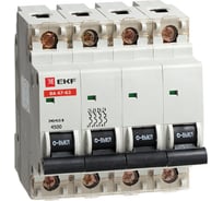 Автоматический выключатель EKF ВА 47-63 4P 1,6А 4,5kA SQ mcb4763-4-1.6C