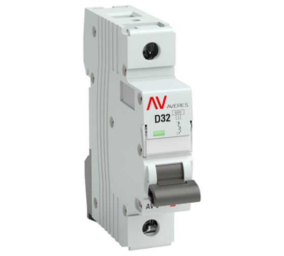 Автоматический выключатель EKF AVERES AV-10 1P 32A 10kA mcb10-1-32D-av