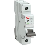 Автоматический выключатель EKF AVERES AV-10 1P 6A 10kA mcb10-1-06D-av