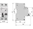 Дифференциальный автомат EKF DVA-6 1P+N 16А 300мА 6кА AVERES rcbo6-1pn-16B-300-a-av 4