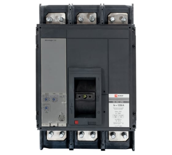 Автоматический выключатель EKF PROxima ВА-99C, 1250/ 800А, 3P, 50кА, mccb99C-1250-800