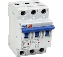 Выключатель автоматический КЭАЗ модульный OptiDin BM63-3K32-УХЛ3 260828