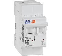 Выключатель автоматический КЭАЗ модульный OptiDin BM63-2C40-4,5-УХЛ3 326807