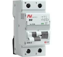 Дифференциальный автомат EKF DVA-6 1P+N 32А 300мА 6кА AVERES SQrcbo*6-1pn-32D-300-ac-av