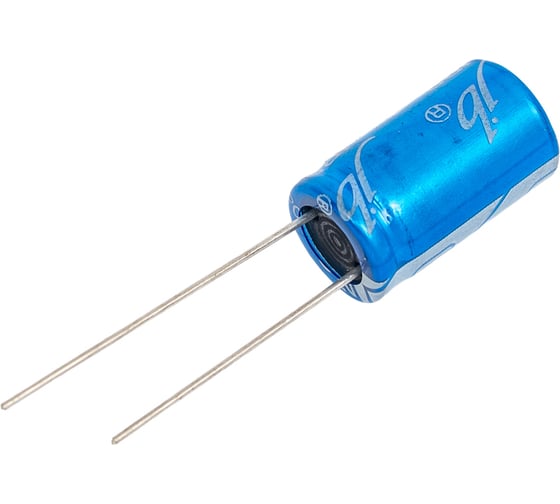 Конденсатор электролитический JB Capacitors, 220мкФ, 63В, 105C, 10x16 / P:5 мм, JRB1J221M05001000160000B-225