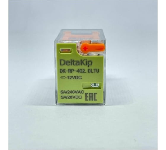 Промежуточное реле DELTAKIP DK-RP (402.DLTU, 4 конт., 12V DC) DK-K0000001 1