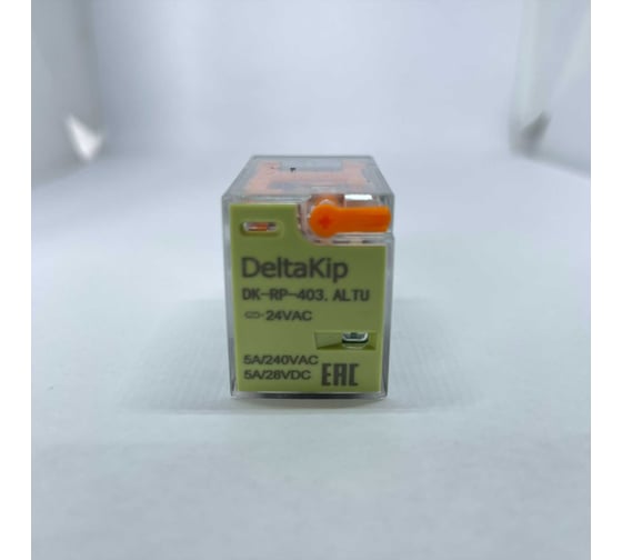 Промежуточное реле DELTAKIP DK-RP (403.ALTU, 4 конт., 24V AC) DK-K0000004 1
