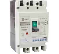 Автоматический выключатель EKF ВА-99М, 100/63А, 3P, 50кА, с электронным расцепителем, PROxima mccb99-100-63me