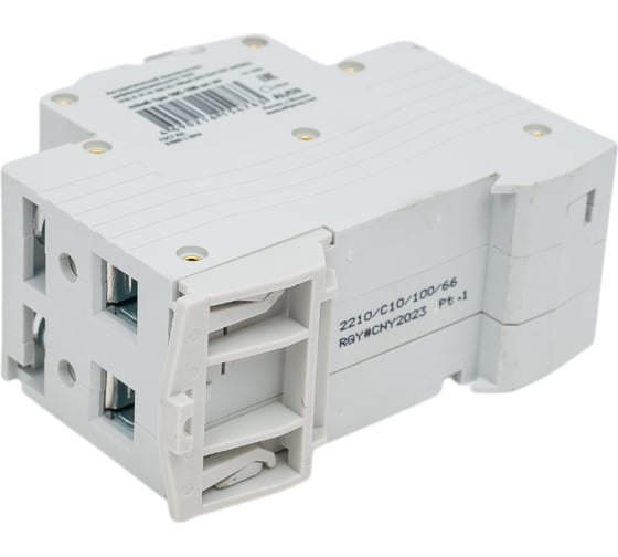 Дифференциальный автомат EKF DVA-6, 1P+N, 10А, 100мА, 6кА, AVERES, SQ rcbo6-1pn-10C-100-ac-av