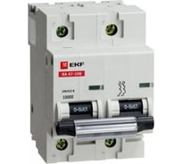 Автоматический выключатель EKF ВА 47-100, 2P, 35А, 10kA SQmcb47100-2-35D