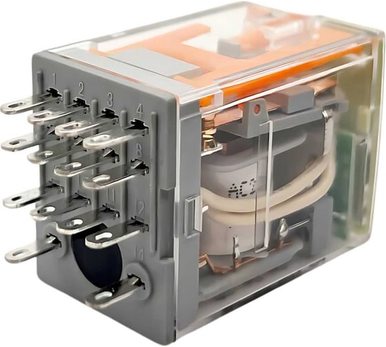 Промежуточное реле DELTAKIP Delta-Kip DK-RP (407.ALTU, 4 контакта, 220V AC) DK-K0000002