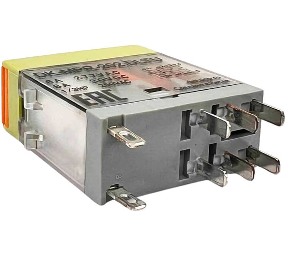 Промежуточное реле DELTAKIP Delta-Kip в компактном корпусе DK-MPR (202DLTU, 12V DC, 8А, IP40) DK-K0000029