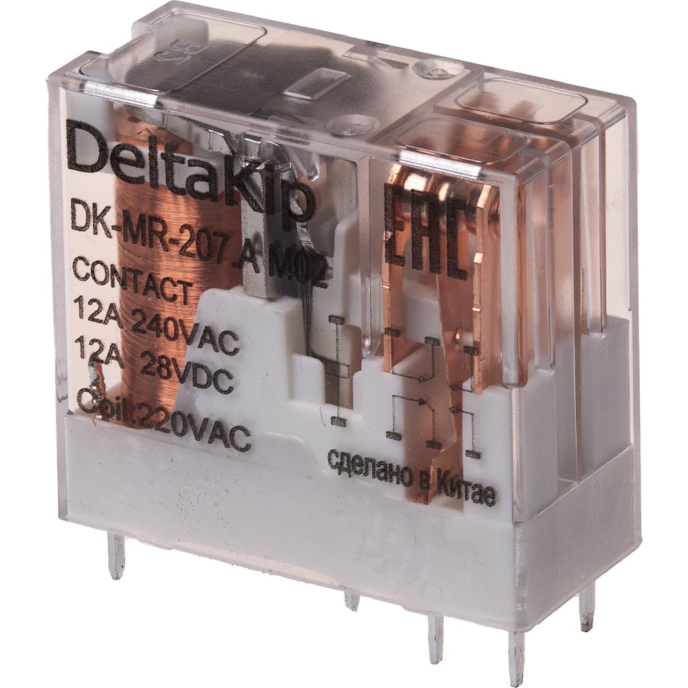 Промежуточное реле DELTAKIP Delta-Kip в компактном корпусе DK-MR (207A ...