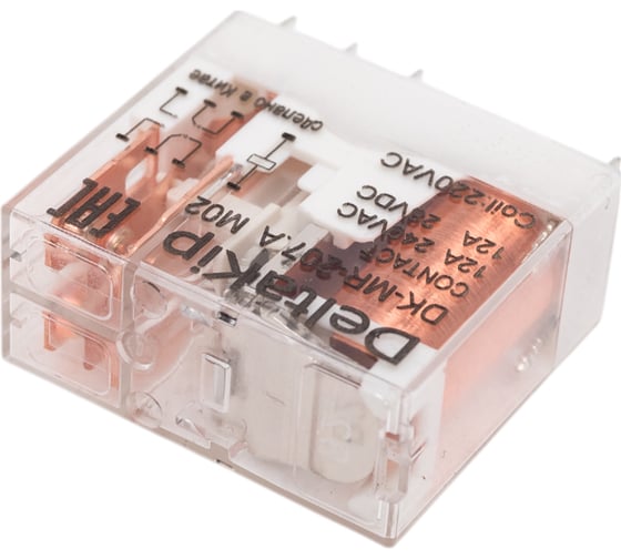 Промежуточное реле DELTAKIP Delta-Kip в компактном корпусе DK-MR (207A[М02], 220V AC ,12А, IP68) DK-K0000005.1