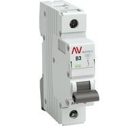 Автоматический выключатель EKF AV-10, 1P, 3A, 10kA, AVERES, SQ mcb10-1-03B-av