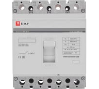 Автоматический выключатель EKF ВА-99 250/250А 4P 35кА PROxima SQmccb99-250-250-4P