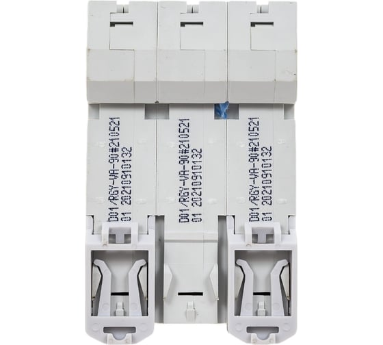 Автоматический выключатель EKF AVERES AV-10, 3P, 1A, 10kA mcb10-3-01D-av