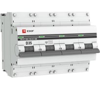 Автоматический выключатель EKF 4P 35А 10kA ВА 47-100 PROxima mcb47100-4-35D-pro
