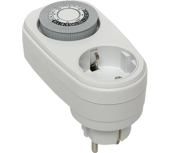 Розеточный механический таймер EKF 16A суточный PROxima SMT-48p