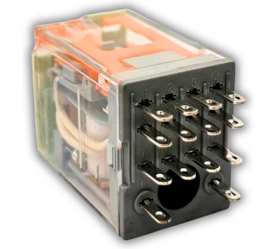 Промежуточное реле DELTAKIP DK-RP (405.DLTU, 4 конт., 110V DC) DK-K0000032.1
