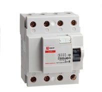 Электромеханическое устройство защитного отключения EKF УЗО 4P 80А/300мА SQelcb-4-80-300-em
