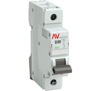 Автоматический выключатель EKF AV-10 1P 20A 10kA AVERES mcb10-1-20D-av