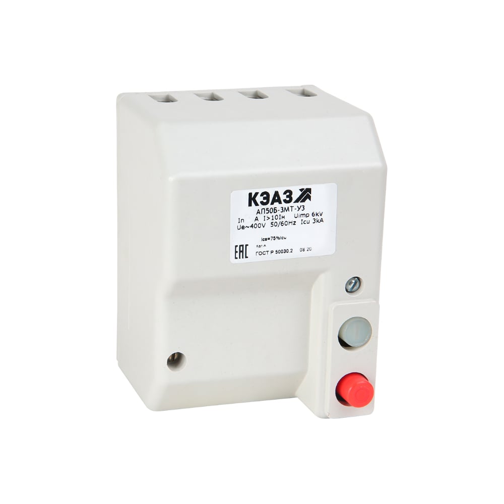 Автоматический выключатель КЭАЗ АП50Б-3МТ-25А-3,5Iн-400AC-У3 107366 ...