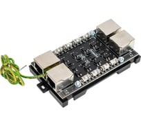 Устройство защиты линий связи АМАДОН Ethernet, 2 канала, 1 Гбит/с, PoE++. ЗЛС-2Е