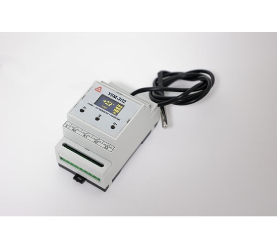 Термостат электронный трехканальный АМАДОН с ЖК дисплеем и выносным датчиком, 65 %, -50...+100 °С, 12…36 В УКМ-3П2