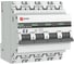Автоматический выключатель EKF PROxima ВА 47-63, 4P, 2А, 4,5kA mcb4763-4-02C-pro 1