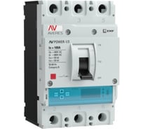 Автоматический выключатель EKF AV POWER-1/3, 100А, 50kA, ETU6.2 mccb-13-100-6.2-av