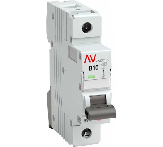 Автоматический выключатель EKF AVERES AV-10, 1P, 10A, 10kA mcb10-1-10B-av